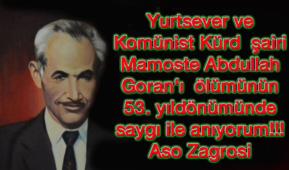 Kürd, Türk, Arap, Fars Kardeşliği ve Mamoste Goran