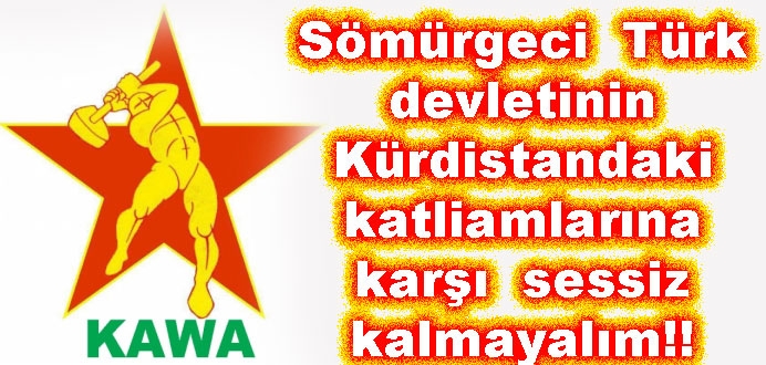 Kürdistan’daki Soykırıma Sessiz Kalma!