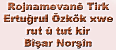 Rojnamevanê Tirk Ertuğrul Özkök xwe rut û tut kir